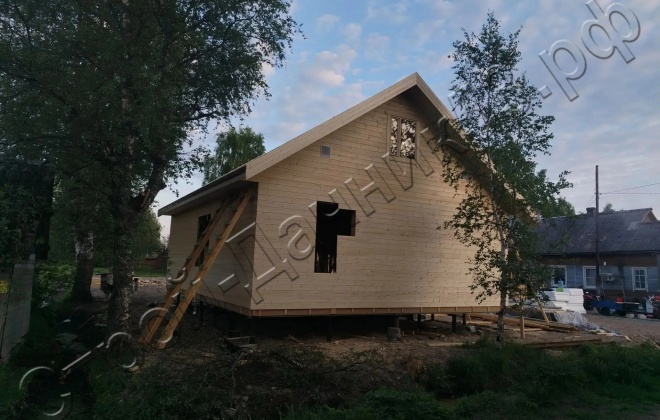 4 Каркасный дом Д-31, 10x8м, 85.3 М², Республика Карелия, Пяткарантский район, посёлок Салми (7)